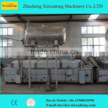 continuous frying machine with oil storge tanks