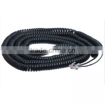 28AWG 7x0.12mm pure copper stranded pp core long telephone extension cable From Shenzhen Factory