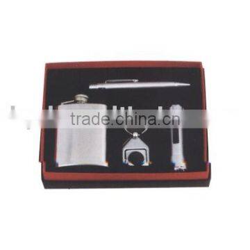 Kit Flagon(Stainless steel hip flask set)