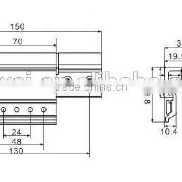 Aluminum Door Concealed Hinge, Door Hinge China, Wood Door Pivot Hinge for Casement Window and Door photo-2