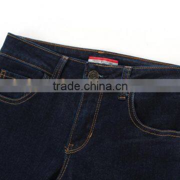 Ladies Jeans China Factory 2016 Latest Top Designs Slim Fit Pants Wholesale photo-3