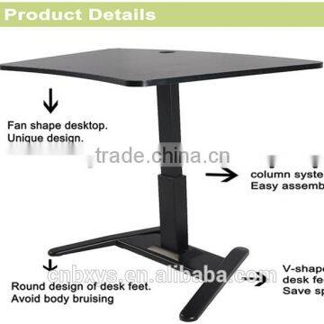 Ergonomic Height Adjustable Computer Desk and Standard Desk Height With CE/SGS/UL Certification photo-3