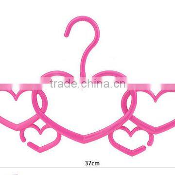 Colorful Heart Shaped Scarf Organizer, Plastic Scarf Holder photo-2