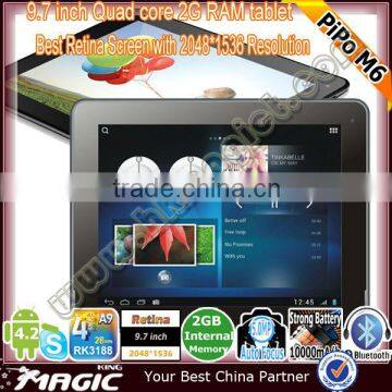 9.7 inch Retina screen pipo m6 pro 3g tablet pc