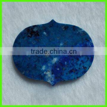 Special shape lapis lazuli gemstone findings/accessories/components for jewelry making