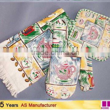 Silk Screen Print Towel Set Kitchen Textiles China Supplier Bulk Buy From China photo-2