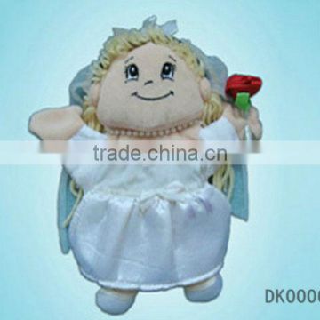 9" PP Cotton Filling Nylex Plush Hand Puppets and Story (Bride)