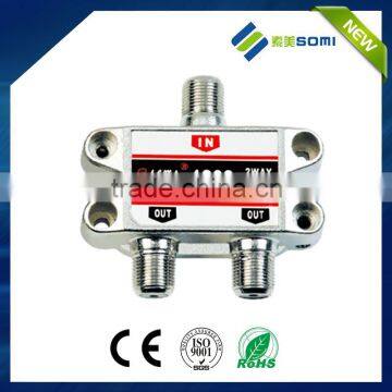 Good price high quality indoor 2 way home CATV splitter