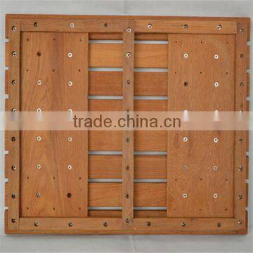 Teak Wooden Shower Room Mat FSC Approved photo-2