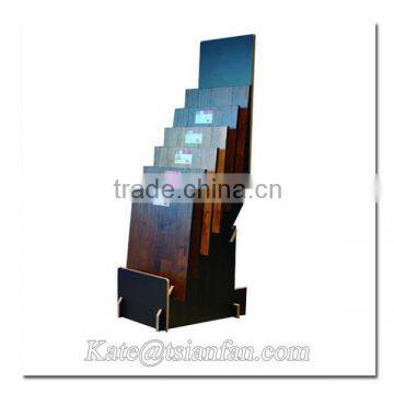 WPD011 Wooden flooring Tile tower display rack