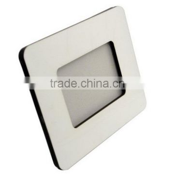 China manufacturer 6mm 7x8.5" sublimation mdf photo frame