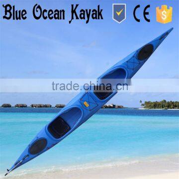 2016 Blue Ocean kayak/double sea kayak made in China/double sea kayak with paddles