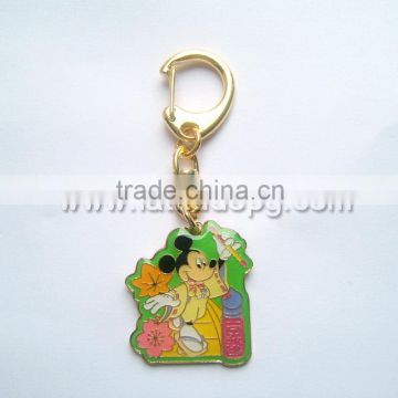 Promotional Wholesale led light keychain