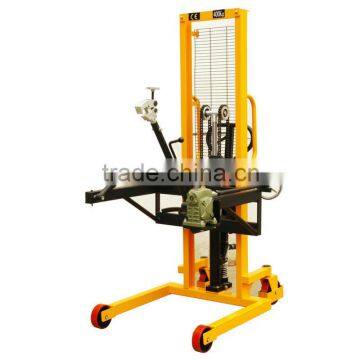 Manual Hydraulic Drum Lift Stacker 400KG Capacity