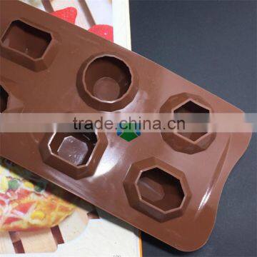 CTBED-224 Cholocate Mold 6 Even Jewel Safe Silicone Cake Mould Not Dyeing Not Fade Silicone Break Apart Chocolate Bar Mold photo-5