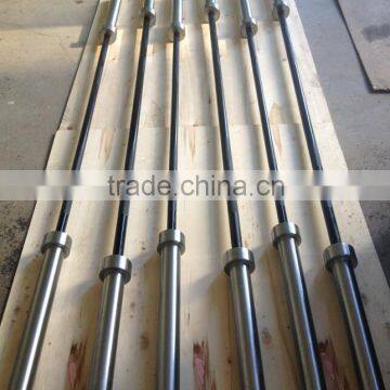 Crossfit Professional 8 Bearings Weightlifting Barbell /competition Weight Lifting Bars /1500LB Loading Capacity for Men OB-86" photo-2