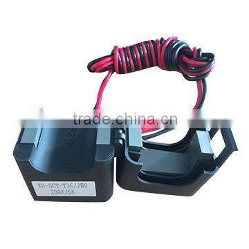 200A:5A 36 mm split core current transformer