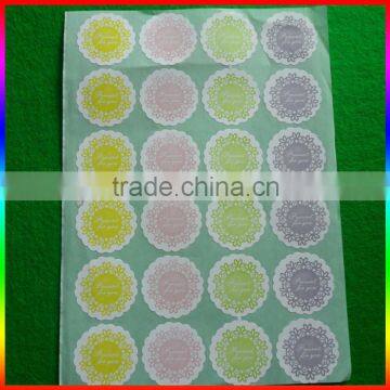 Custom Beautiful Box/bag Paper Sealing Stikcers photo-2
