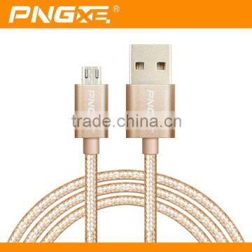 PNGXE top quality high speed double micro usb data link cable for iphone 5 data cable