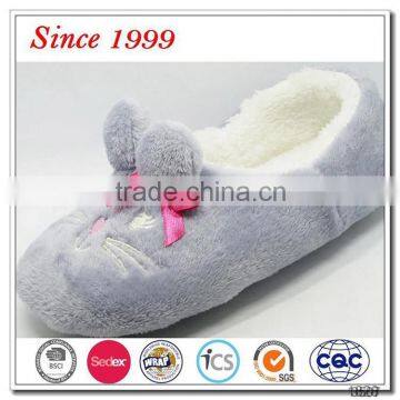 2016 warm soft girls animal slippers