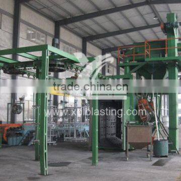 SXQ483-4 Series Catenary Chain Stepping Shot Blasting Machine Ordered by Customers