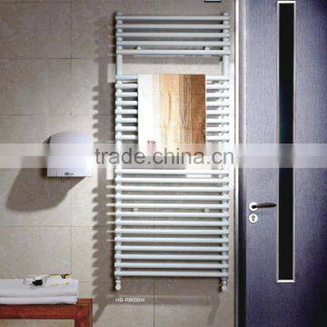 HB-R86 series bathroom hot water heated steel ladder towel racks warmer towe rails radiator, double layer