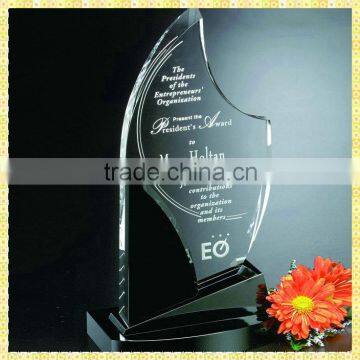 Delicate Engravable Crystal Sailboat Trophy Award For Sports Gift Recommendations