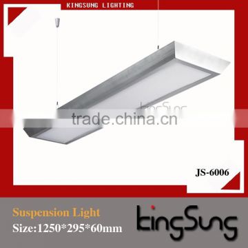 T8 tube design aluminum pendant for hosptal and meeting room use