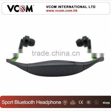 VCOM Wireless Neckband Sports Bluetooth Headphone With Factory Price photo-2