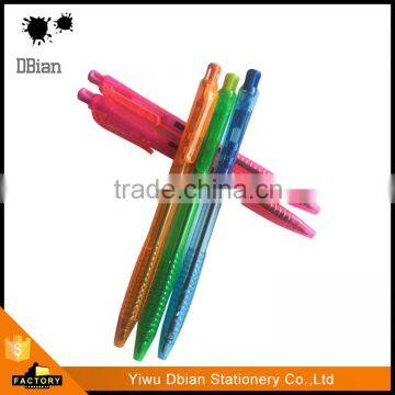 The latest style classical plastic ballpoint pen set 10 with good material