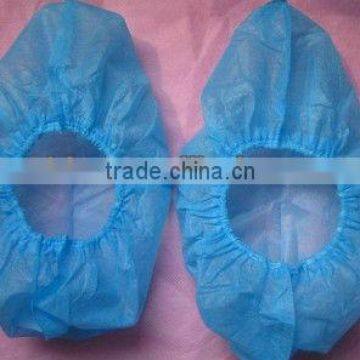 CPE disposable shoe cover--waterproof in good quality