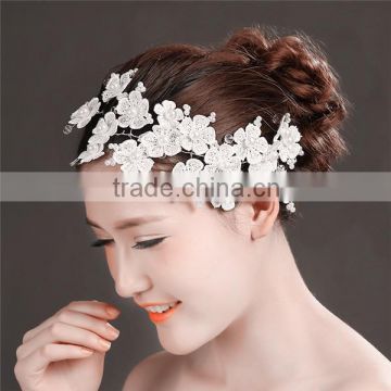 MYLOVE Handmade flower hair accessory lace head wear bridal MLF084