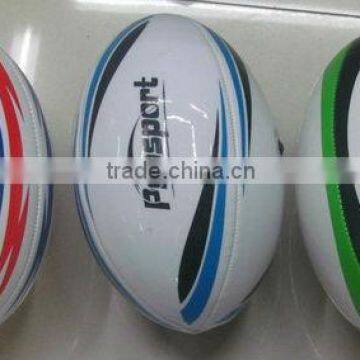 Regular size 5 promotional PVC rugby ball