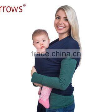 2016 Wholesale Baby sling Stretchy Wrap Carrier for Newborn Baby/Baby carrier Wrap 95% Cotton+5% Spandex