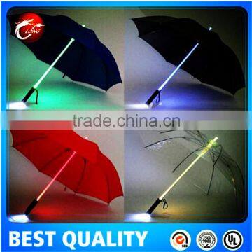 LED Light Shaft Umbrella Flashing On Top LED Umbrella