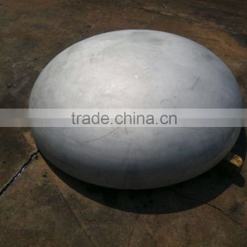 plain steel elliptical dish head dome caps tank cover of hebei jixin