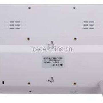 Black White 1280*800 12inch 16:9 Advertising Player With Remote Control photo-2