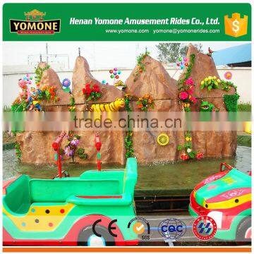Popular 2016 Hot Sell Kiddie Outdoor Games Water Way Tank Water Shooting Track Train for Sale