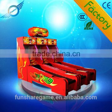 Coin Operated Lottery Exercise Ghost Bowling Amusement Game Machine Coin Game Machine