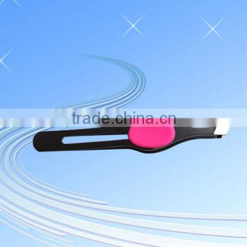 fashion electric tweezer with silicone grip