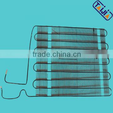 Custom Iron Wire Bundy Tube Condenser For Refrigerator With Cathode Electrophoresis Coating