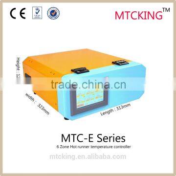 MTC-E-6 Zone hot runner temperature controller for Industrial plastic injection molding