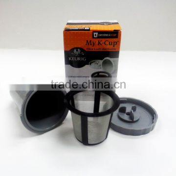 Reusable Coffee Filter Set for Keurig, My K-cup Filter + 3 extra filters