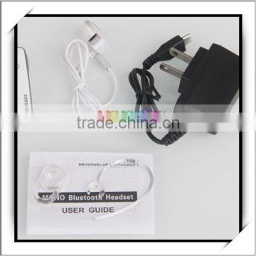 Good Bluetooth Headsets Stereo for iPad/iPhone/iPod White