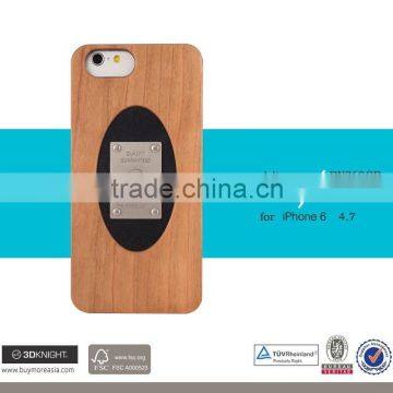 Best price real wood phone case, for wood iphone 6s cover, bamboo mobile phone case for iphone 6