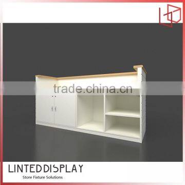 Commercial shop furniture cash counter table design