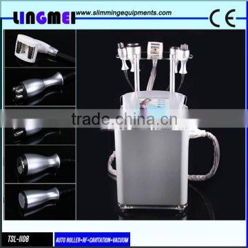 High Frequency Machine for Skin With Negative Pressure Handle With Bipolar RF and Automatic Roller