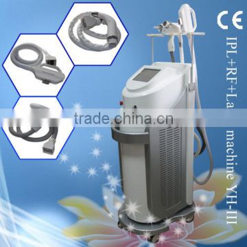 Skin Lifting Personal Care E Light Ipl Rf Skin Tightening Nd Yag Laser Tattoo Removal Beauty Equipment YH-III