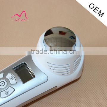 New Special! Ionic beauty instrument cool&warm beauty instrument hot and cold ionic facial massager