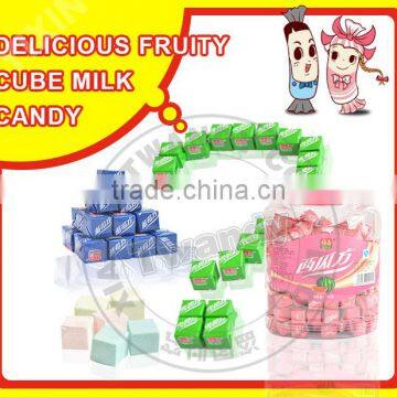 Delicious Fruity Cube Milk Candy